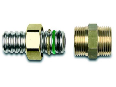 EUROTIS přechodka na vnější závit pro trubku TFA s O-kroužky 1